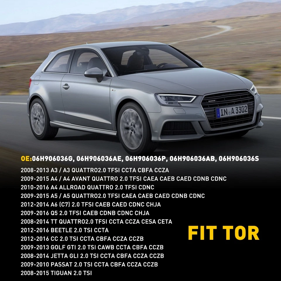 4Pcs Fuel injector Replacement for 2010-16 AUDI A4 Allroad Quattro 2.0 TFSI CDNC - Image 2 of 4