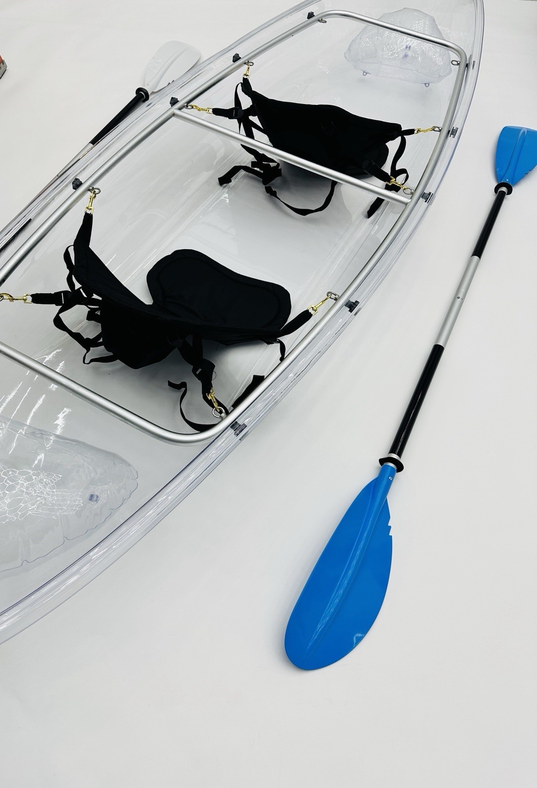 Transparent Clear Canoe/Kayak 2-Person kit LOCAL FT LAUDERDA