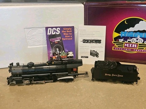 MTH 20-3833-1 Placa de Níquel Carretera 2-8-2 USRA Luz Mikado Motor de Vapor PS 3.0 | Condition: New: Other (See Details)