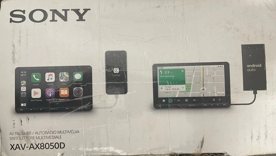 Sony XAV-AX8050D Ricevitore Multimediale per Auto - Nero - Immagine 2 di 4