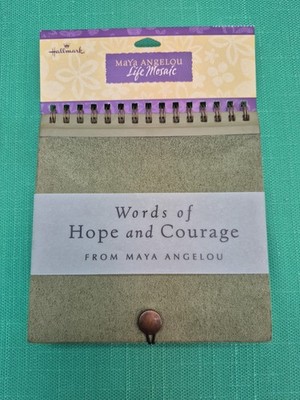 Hallmark 2001 Words of Hope and Courage from Maya Angelou Inspirational Quotes