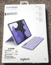 Logitech Flip Folio Keyboard Case for Apple 13" iPad Pro M4/M5 and 13" iPad Air