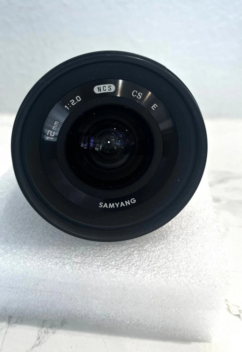 Samyang Sony E-mount 12mm Focal Camera Lenses for sale | eBay