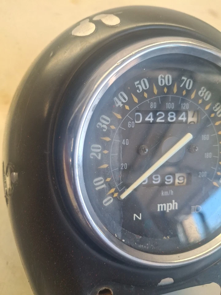 Kawasaki Vulcan 800 VN800 1999 velocímetro clásico tablero dañado 96-06 OEM Foto 3 de 4