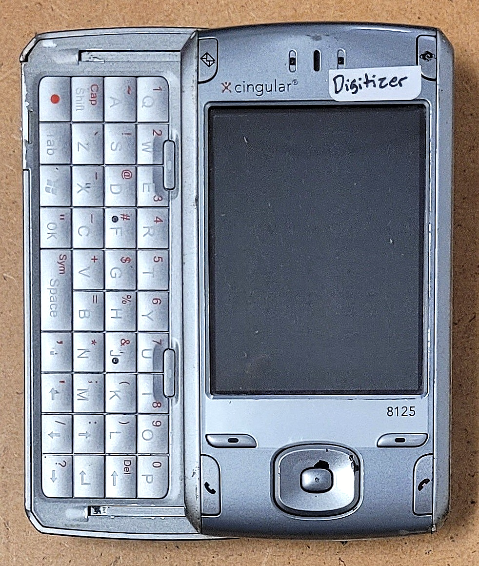 HTC Wizard 8125 WIZA100 - Silver ( Cingular ) Very Rare Windows