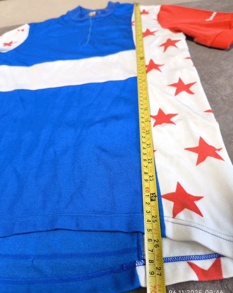 Camiseta deportiva vintage de ciclismo para hombre Gonso Dunova años 1980-1990 cremallera L Alemania Occidental Foto 4 de 4