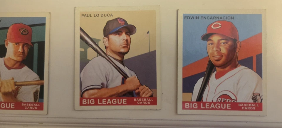 ЛОТ РЕТРО БЕЙСБОЛЬНЫХ КАРТОЧЕК Upper Deck Big League 2007 ассортимент - Изображение 2 из 4