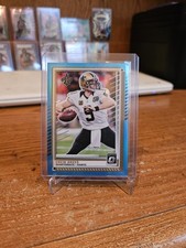 2025 Panini Donruss Optic Drew Brees Neon Blue /399