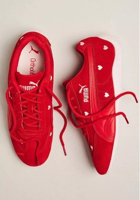 Puma Speedcat For All Time Red Jasmine Hearts Valentines Day