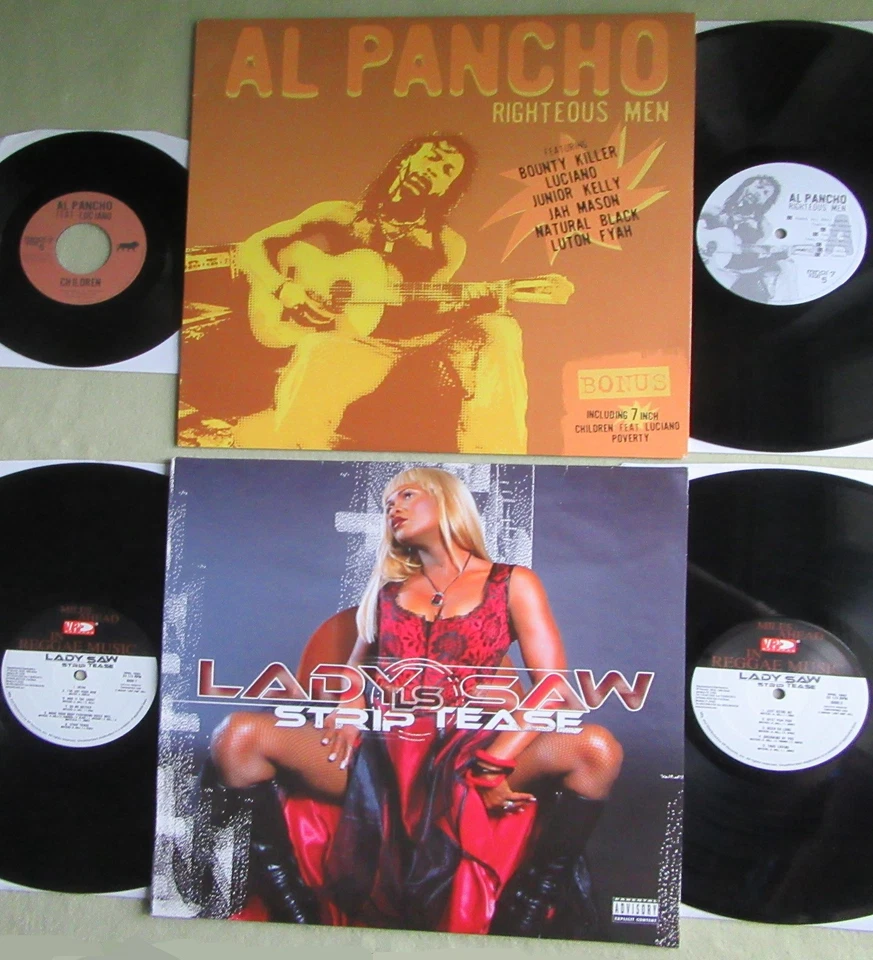 4 x LP & 12" Vinyl Reggae, SEAN PAUL LADY SAW AL PANCHO RIDDIM RIDER NATTY U - Bild 4 von 4