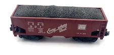 S Gauge  American Flyer Lines Post War CB & Q Burlington 921 Hopper in Box