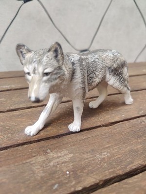 John Beswick Walking Wolf Figur Ornamant JBDW3 Geschenk handbemalt  