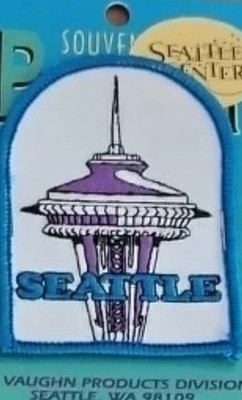 Seattle SPACE NEEDLE Sew On Patch