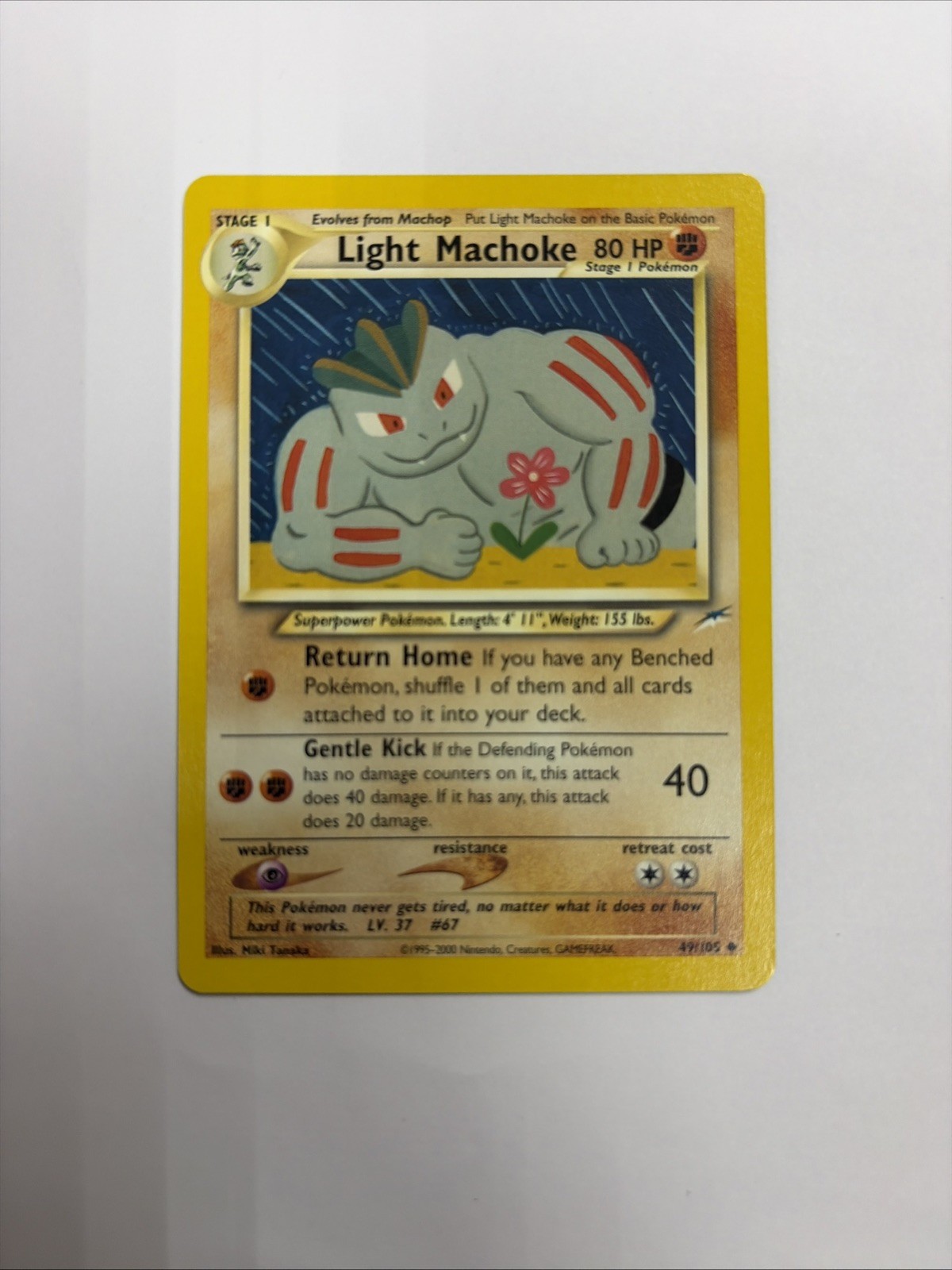 Wizards of the Coast Light Machoke Neo Destiny Regular EN 80HP 49/105 NM