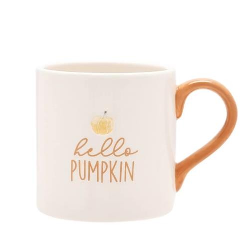 Country Living Mug 300ml - ""Hello Pumpkin""