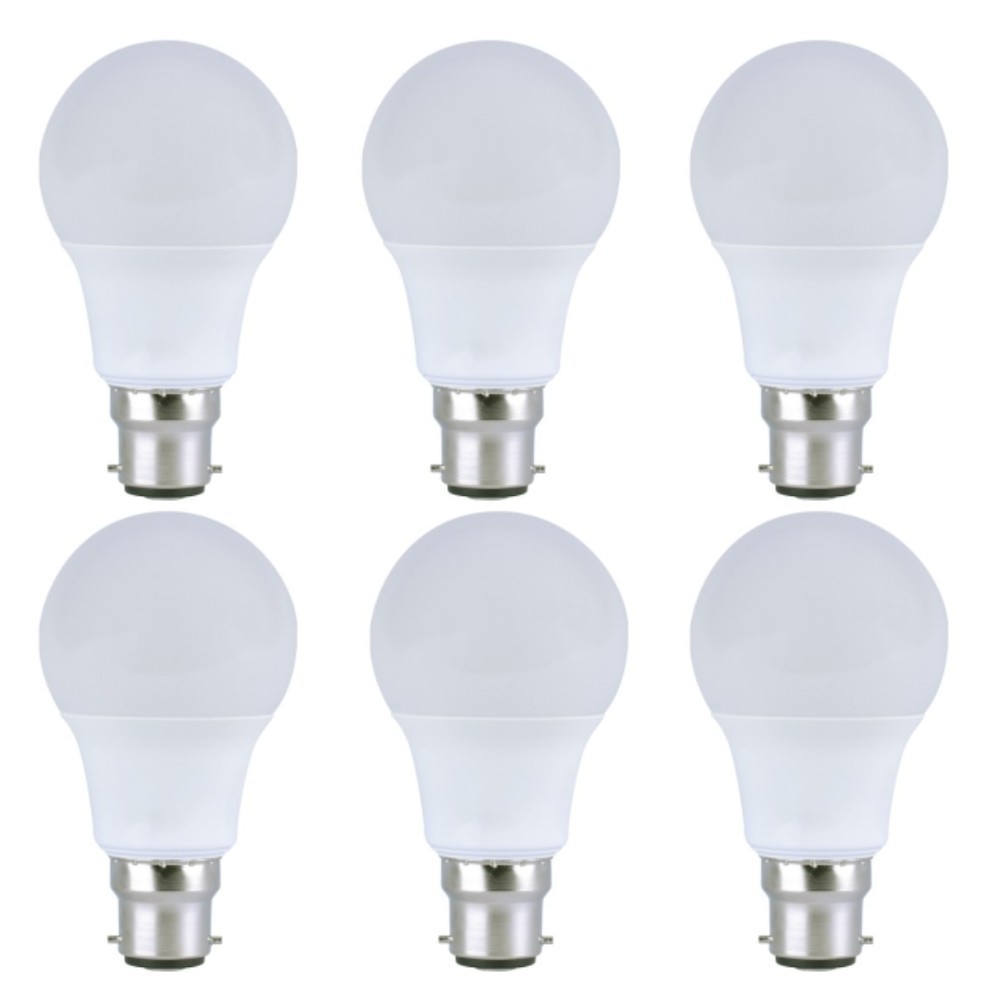 6 x Status 60MLGB22W5X10 10W LED GLS Lamp 2700K Warm White