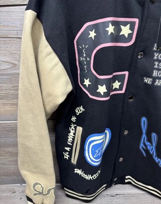 Travis Scott Cactus Jack x Fragment Manifest Varsity Lettermant