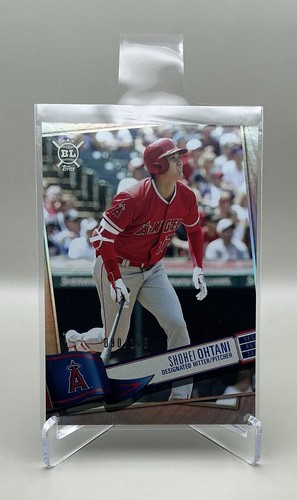 2019 Topps Big League Shohei Ohtani Card #17 Los Angeles Angels 90/100 Baseball