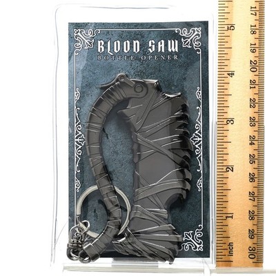Bloodborne Saw Cleaver 4.5'' Bottle Opener Figure Keychain Metal Collectible