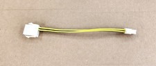 4 Pin to 8 Pin 12V ATX Motherboard CPU Power Supply Adapter Cable 6"