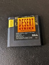 Desert Strike Sega Genesis Authentic Game Cartridge Only Tested Working
