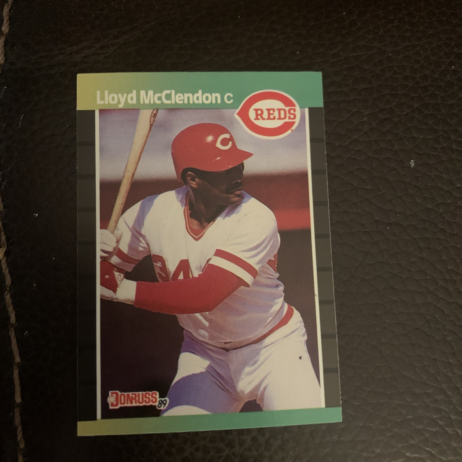 1989 Donruss Baseball 595 Lloyd McClendon