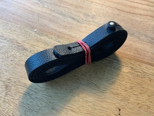 Strap black for binoculars old Hensoldt Zeiss Jena strap