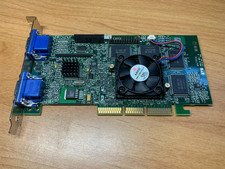 MATROX 08068R DUAL VGA Graphics Card G4 MMDHA32 32MB AGP 906-04 REV.B