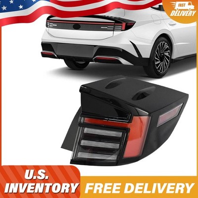 FULL LED Outer Tail Light Fit For 2024-2025 Hyundai Sonata Right Side Rear Lamp