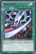 YuGiOh Säbelhieb TU03-DE011 Rare Light Played unl.