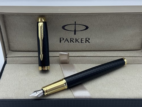 Excellent Parker IM Series Fountain Pen Multicolor Fine Point Blue Ink Gift Box - Picture 59 of 70