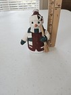 Small 4" Handmade Holiday Snowman — photo 2
