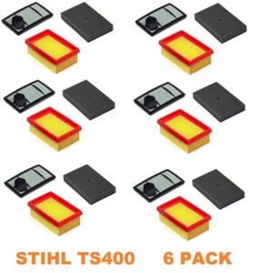 3 PACK Air Filter Set For Stihl TS400 Concrete Saw 4223 140 1800 4223 141 0600