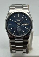 Rare Seiko 5 Vintage Automatic Oman Military 6309-9000 Japan Made Men's Watch