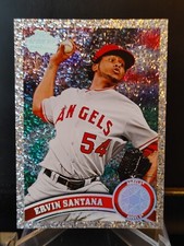 Ervin Santana 2011 Topps Diamond Anniversary Silver #439 - Los Angeles Angels