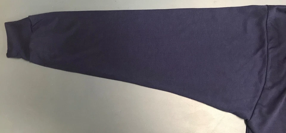 New McDavid Longsleeve Loosewear Shirt, Model 918, XXL Navy - Image 3 of 3