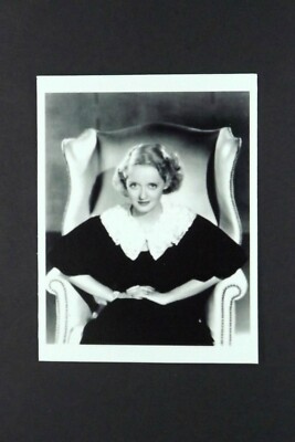 1 x Karte Adler Design Stars of the Silver Screen Bette Davis # 12 von 25