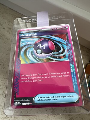 Pokemon Gewalten der Zeit Meisterball ASS-KLASSE 153/162 Near Mint deutsch