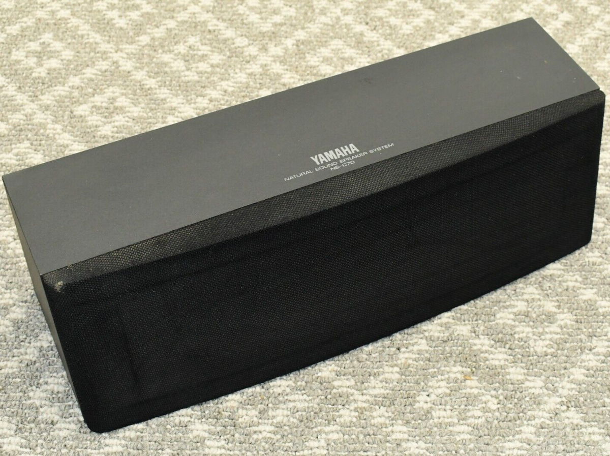 Yamaha NS-C70 Natural Sound Center Channel 17” Speaker, Black