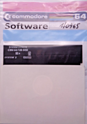 COMMODORE 64/128 -- IK+ (SYSTEM 3 - DISK)
