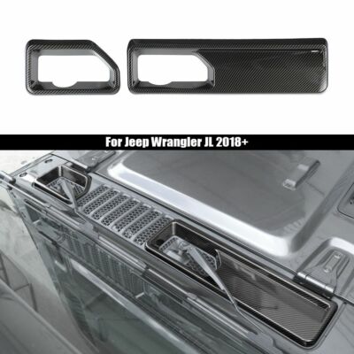 Front Windshield Rain Wiper Base Panel Frame Trim For Jeep Wrangler JL JT 2018+