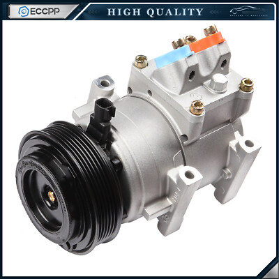 ECCPP A/C AC Compressor and Clutch For Ford Fiesta 1.6L 2011-2013 2012