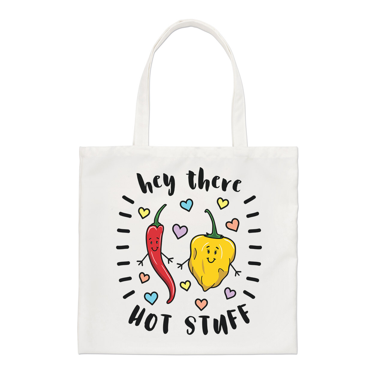 Hey There Hot Stuff Chilli Regular Tote Bag Wife Girlfriend Valentines Shopper