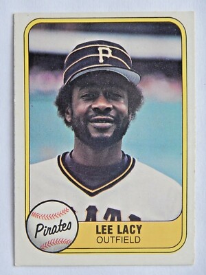 Lee Lacy #374 Fleer 1981 Baseball Card (Pittsburgh Pirates) VG | eBay