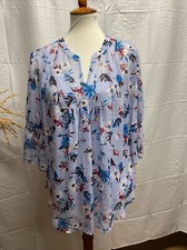 Liz Claiborne Sheer Blouse With Cami Under