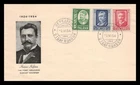 Iceland 1954 FDC, Hannes Hafstein. Lot #4.