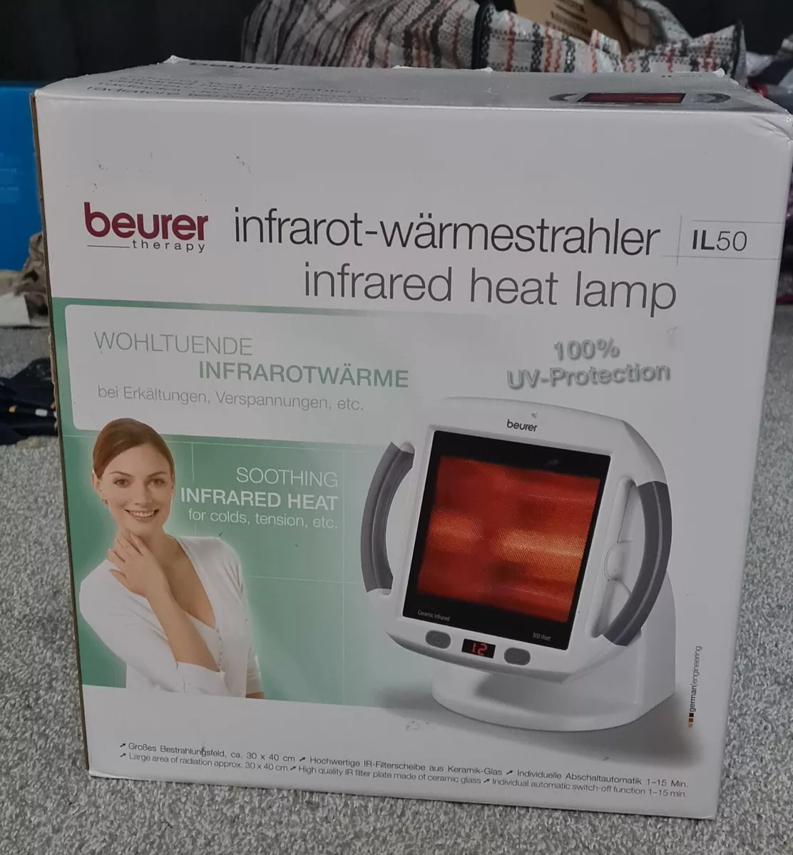 Beurer il50 2024 infrared light therapy