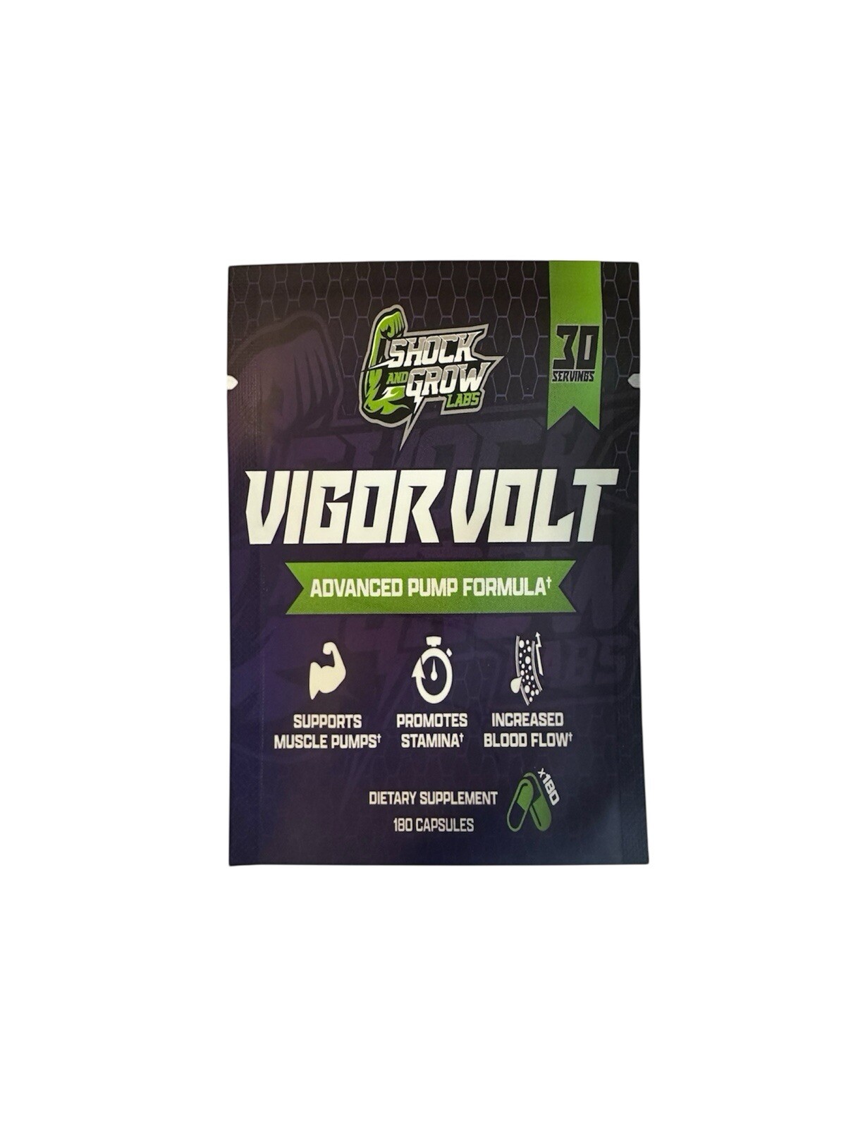 Vigor Volt- Advanced Pump Formula Single Serving | Stimulant-Free Muscle Support