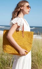 Mar Y Soul Portland Shoulder Bag Sunflower Yellow Large Tote Euc Marysoul