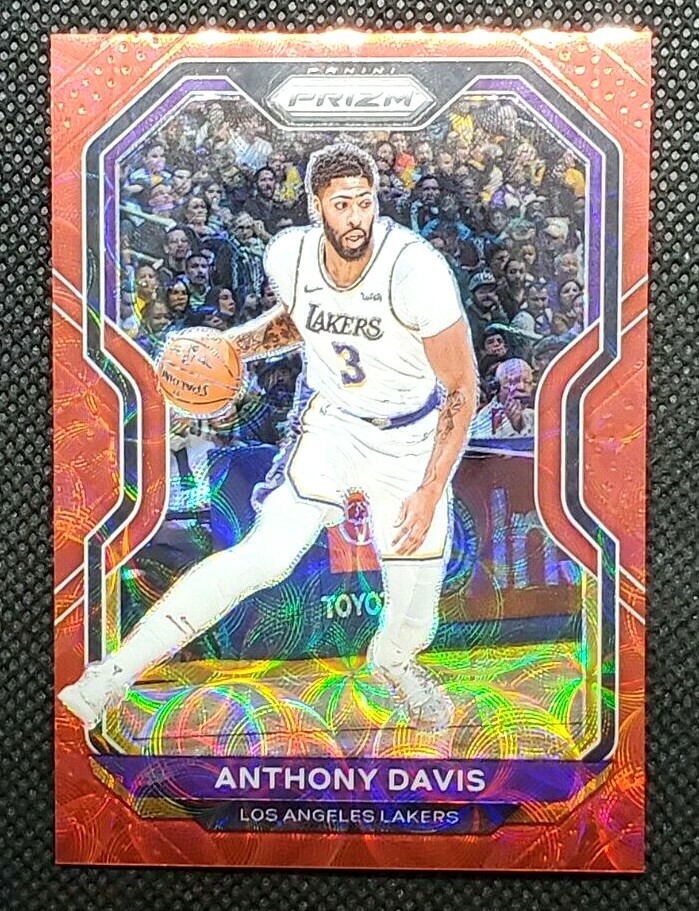 2020-21 Panini Prizm Choice Anthony Davis No.109 Red Scope Prizm /88 SSP LAKERS